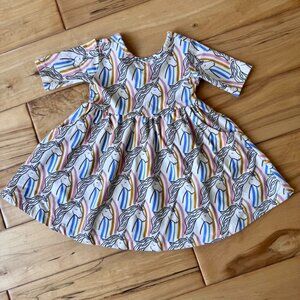 Hanna Andersson Skater Dress with Pockets Size 2T (85 cm)